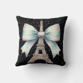 エッフェルタワーウィズボウ装飾用クッション クッション (裏面)