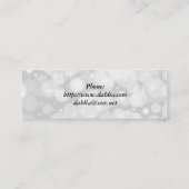 エッフェルタワーエレガンス スキニー名刺 (裏面)