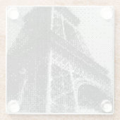 エッフェルタワーガラスコースター ガラスコースター (裏面)