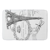 エッフェルタワーコラージュ バスマット (正面)