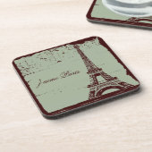 エッフェルタワーコルクコースター コースター (左側)