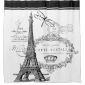 エッフェルタワーシャワーカーテン シャワーカーテン (正面)