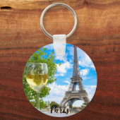 エッフェルタワーショットグラス キーホルダー (裏面)