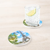 エッフェルタワーショットグラス コースター (側面)