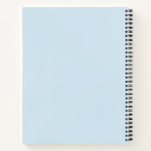 エッフェルタワースパイラルノート – おもしろい(各種) ノートブック (裏面)