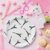 エッフェルタワーズ ペーパープレート (パーティー)