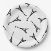 エッフェルタワーズ ペーパープレート (正面)