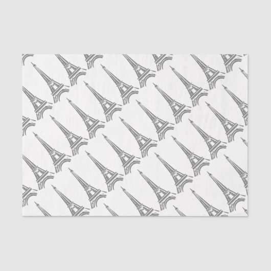 エッフェルタワーティッシュペーパー 薄葉紙 (正面)