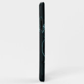 エッフェルタワーティール(緑がかった色)フローラスワーズ Case-Mate iPhoneケース (裏面/右)