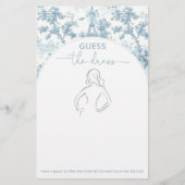 エッフェルタワートイレゲットドレスブライダルゲーム (正面)