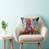 エッフェルタワードローネー抽象芸術キュビスト絵画ズ クッション (椅子)