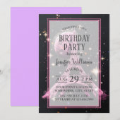 エッフェルタワーナイトムーン 招待状 (正面/裏面)