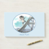 エッフェルタワーノート10 x 6インチ – おもしろい ポストイット (デスク)