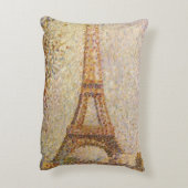 エッフェルタワーバイジョージズシュラットヴィンテージファインアート アクセントクッション (裏面(縦))