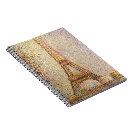 エッフェルタワーバイジョージズシュラットヴィンテージファインアート ノートブック (右側)