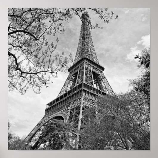 エッフェルタワーパノラマ ポスター (正面)