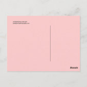 エッフェルタワーパリはがき ポストカード (裏面)