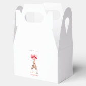 エッフェルタワーパリウォーターカラー フェイバーボックス (オープン)