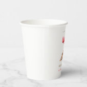 エッフェルタワーパリウォーターカラー 紙コップ (右)