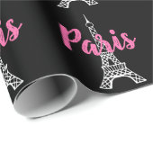 エッフェルタワーパリギフトラッピング紙 ラッピングペーパー (ロールコーナー)