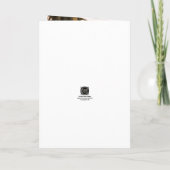 エッフェルタワーパリシティオブライツキンチェニェラ 招待状 (裏面)