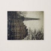 エッフェルタワーパリシティ建物建築 ジグソーパズル (横)