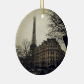 エッフェルタワーパリシティ建物建築 セラミックオーナメント (右)