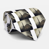 エッフェルタワーパリシティ建物建築 ネクタイ (ロール)