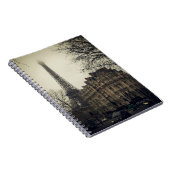 エッフェルタワーパリシティ建物建築 ノートブック (右側)