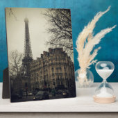 エッフェルタワーパリシティ建物建築 フォトプラーク (側面)