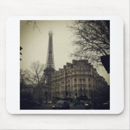 エッフェルタワーパリシティ建物建築 マウスパッド