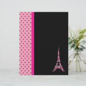 エッフェルタワーパリテーマスクラップブック紙 (スタンド正面)