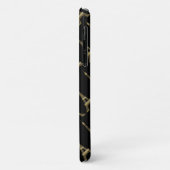 エッフェルタワーパリテーマドブラック Case-Mate iPhoneケース (裏面/左)