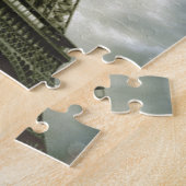 エッフェルタワーパリトラベルヴィンテージレトロアート ジグソーパズル (側面)