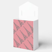 エッフェルタワーパリピンクパーティーお気に入りボックス フェイバーボックス (オープン)