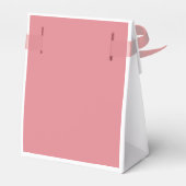 エッフェルタワーパリピンクパーティーお気に入りボックス フェイバーボックス (裏面サイド)