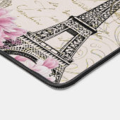 エッフェルタワーパリピンクマグノリア デスクマット (コーナー)