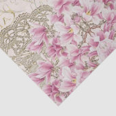 エッフェルタワーパリピンクマグノリア 薄葉紙 (詳細)