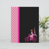 エッフェルタワーパリフランスのテーマスクラップブック紙 (スタンド正面)