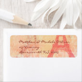 エッフェルタワーパリフランスのデザイナーラベル ラベル (インサイチュ)