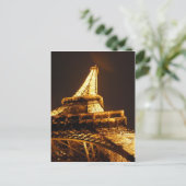 エッフェルタワーパリフランススプリングタイムバケーション ポストカード (スタンド正面)