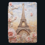 エッフェルタワーパリフランスピフランスのンクフローラ iPad PROカバー<br><div class="desc">エッフェルタワーParisフランスの France PinkフローラiPadはパリスのエッフェルタワーにピンクの花をアクセントスタイリッシュにした3Dデザインを備えたケースをカバー。誕生日、クリスマス、休暇や母の日のための家族や友人のための贈り物として完璧。Evco Studioによる設計www.zazzle.com/store/evcostudio</div>