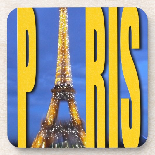 エッフェルタワーパリフランス コースター (正面)