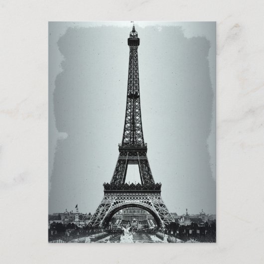 エッフェルタワーパリフランス ポストカード (正面)