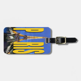 エッフェルタワーパリフランス ラゲッジタグ