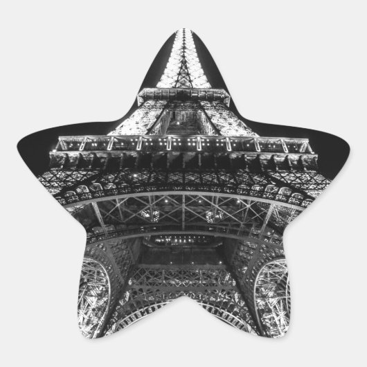 エッフェルタワーパリフランス 星シール (正面)
