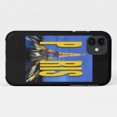 エッフェルタワーパリフランス Case-Mate iPhoneケース (裏面(横))