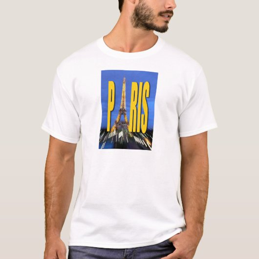 エッフェルタワーパリフランス Tシャツ (正面)
