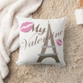 エッフェルタワーパリマイバレンタイン クッション (ブランケット)