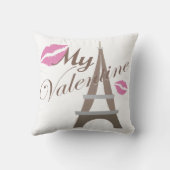 エッフェルタワーパリマイバレンタイン クッション (裏面)